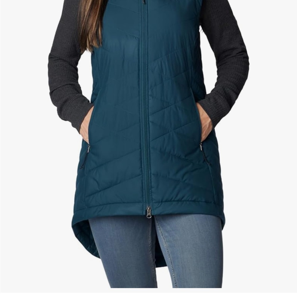 *Sold* Not For Sale Women's Omni-Heat Vest - Dark Teal